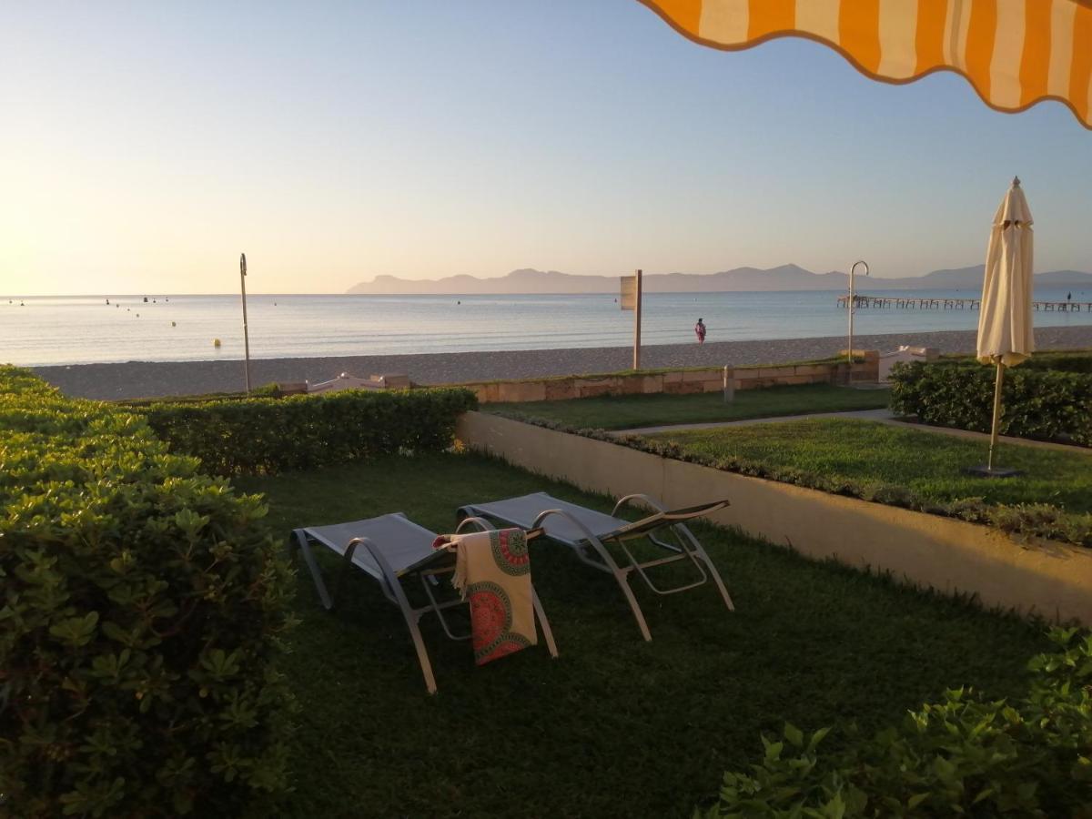 Apt Playa De Muro Ca N Ines - 1ª Linea De Playa Apartment Пуерто де ла Аркудия Екстериор снимка